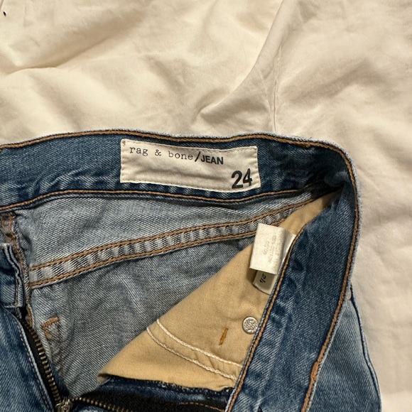 Rag & bone distressed denim shorts - Picture 3 of 3